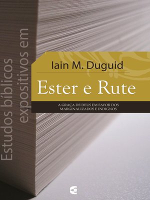 cover image of Estudos bíblicos expositivos em Ester e Rute